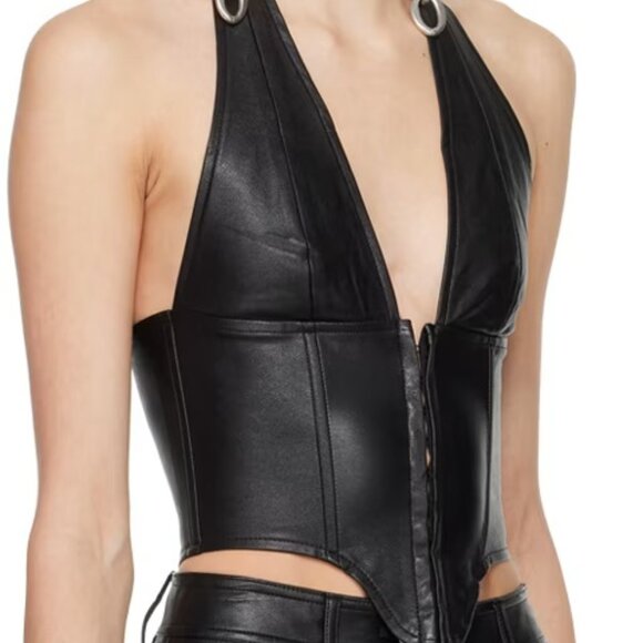 BRAND NEW NEVER WORN Miaou Mara Corset - Blck - Picture 2 of 5